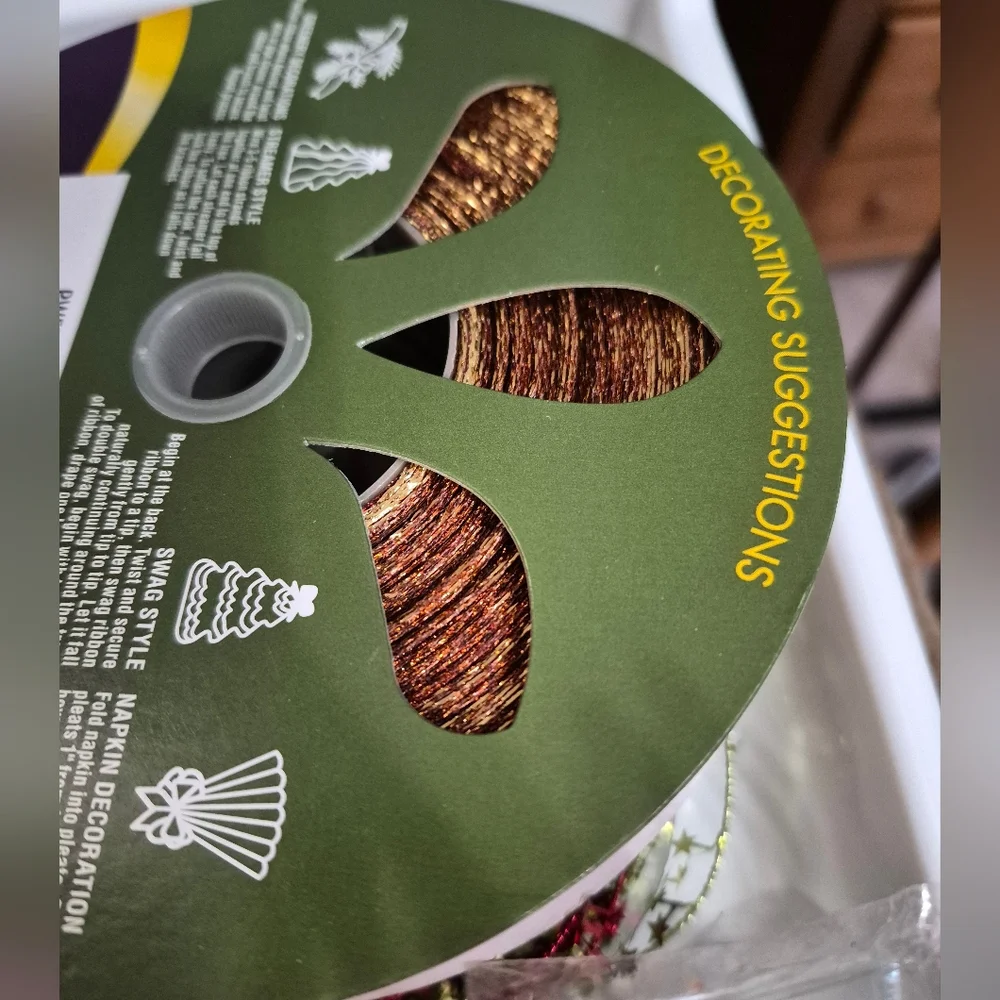 RIBBON: 7 Rolls , New Unopened.   Then Partial Rolls Added